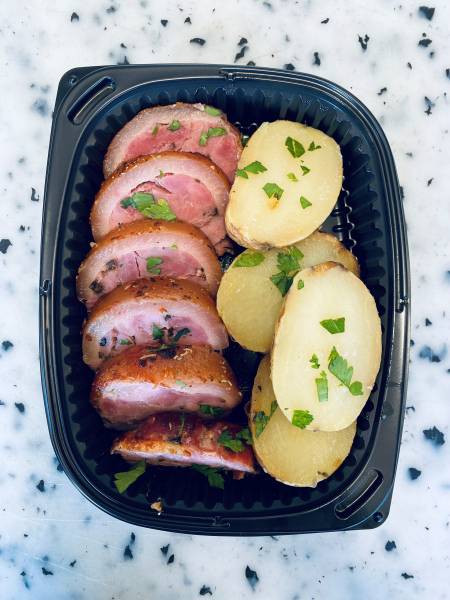 jambon farci champignons traiteur