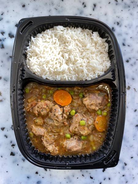 Joues de porc confites au curry à Marignane