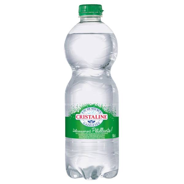 Cristaline gazeuse 50cl